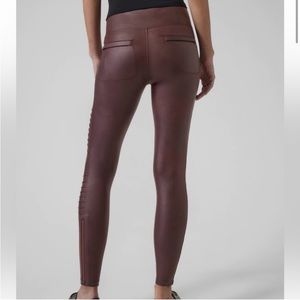 Athleta Gleam Moto Leggings